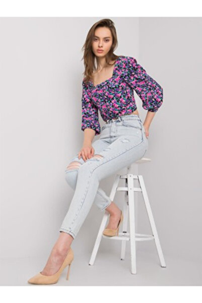 MoonArt Women's Jeans, MOONART, Cotton, Light Blue, model MR-SP-901.05P