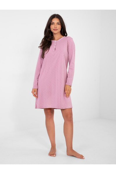 Forever Pink Camasa de Noapte Dama Maxi, Rochie dreapta, Forever Pink, Roz Ma...