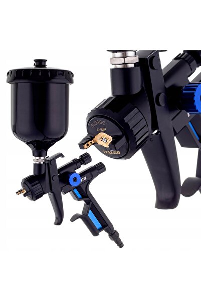 ITALCO Pistol de vopsit GLOSS 2 LVMP 1,3mm Rezervor 600ml