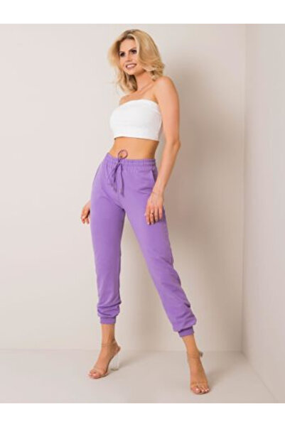 Basic Feel Good Pantaloni Trening Dama Sport, Bumbac, BASIC FEEL GOOD, Mov Ca...