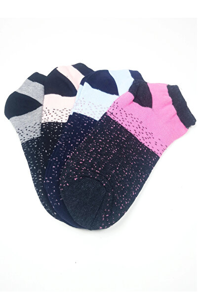 mtm My The Mall Clothing Women Ankle Socks Summer Cotton Soft Dot Pattern 4 P...