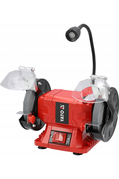 yato Polizor de masă cu două discuri pentru șlefuit 250W 150x12,7mm dublă