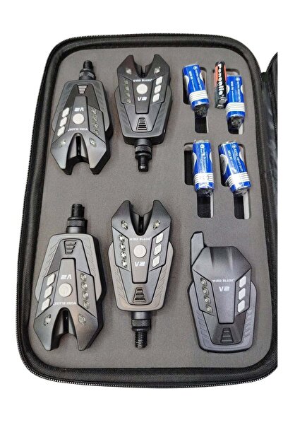 wind blade Set Avertizori 4+1 cu snagbar, penar pentru transport si baterii i...