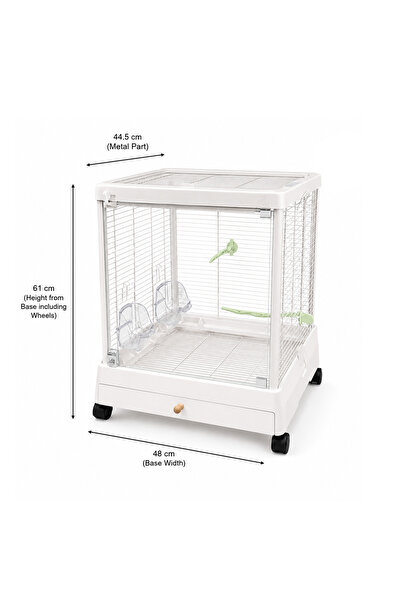 Dayang B5001 Stackable Parrot Bird Cage, 304 Stainless Steel Construction, 61...