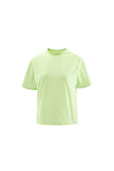 Salomon TRACKLINE SS TEE W Γυναικείο Casual T-Shirt LC2846400 Πράσινο