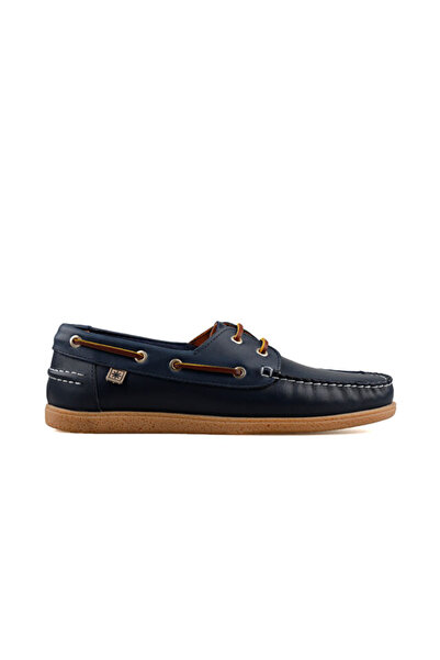 Lucatorre 4114 Navy Blue Pull up 4534 Men's Casual Shoes 4114-195-4534 Navy Blue