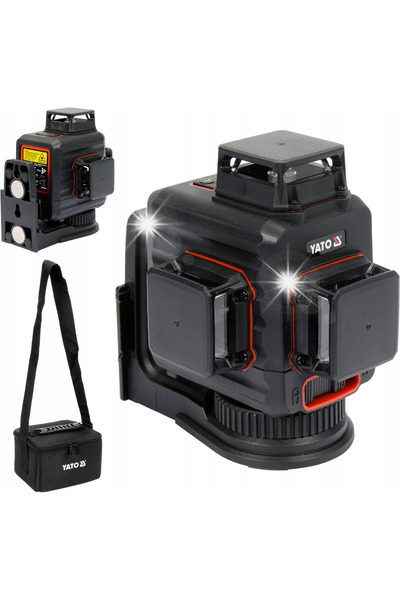yato Laser de nivel 360° LASER CRUȘT + STATIV