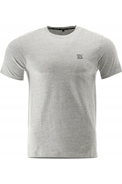 yato Tricou cu mânecă lungă, gri melanj, din bumbac, 200g/m², mărime. L
