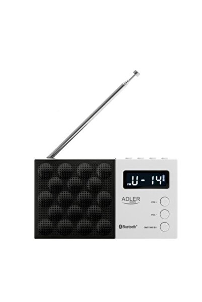 adler Radio portabil cu acumulator PLL AM/FM Bluetooth USB card SD AD1908