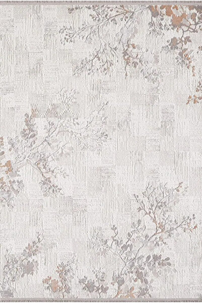 Artemis Halı ARTEX 02506C Krem Terra Modern Eskitme Akrilik Özel Ölçü Halı 80...