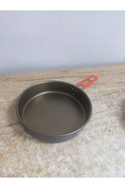 NO BRAND Tigaie de camping 0,9 L cu mâner pliabil antiaderent Fire Maple