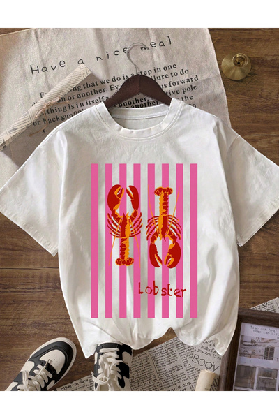 Evendi T-Shirt - Λευκό - Χαλαρή εφαρμογή