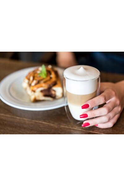 Vialli Design 6 pahare termice cu design cafea, latte, cappuccino, sucuri, ap...