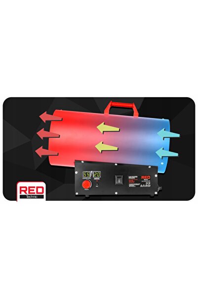 Red Technic APARAT DE INCALZIRE CU GAZ SUFLANTA TERMOSTAT LCD PUTERE MARE 45 ...