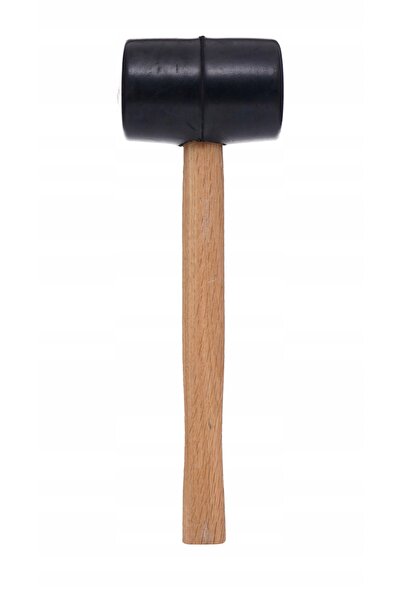 Kraft&dele CIOCAN DE CAUCIUC CU MÂNER DIN LEMN 0,5 kg / 16 Oz