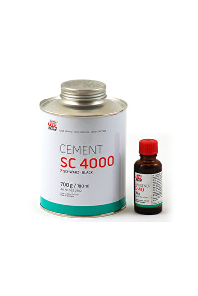 NO BRAND Adeziv pentru benzi de cauciuc TIP TOP SC 4000 CEMENT + întăritor E-40