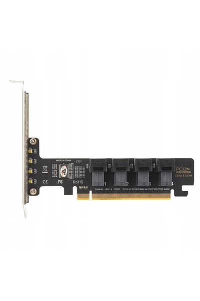 NO BRAND Placă de extensie adaptor pentru computer PCIe 16x NA USB 2x 4PIN U....
