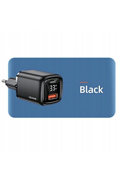Usams ÎNCĂRCĂTOR DE REȚEA T46 USB-C+ USB 33W PD3