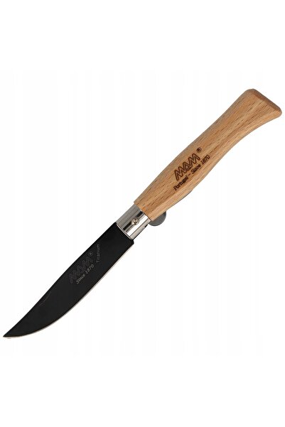 MAM Cuțit pliabil Black Titanium, Lemn de fag 83mm (2085)