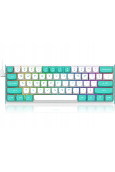 NO BRAND Tastatură gaming Redragon Fidd K683-WB-RGB USB 150cm Hot-Swap 8000Hz