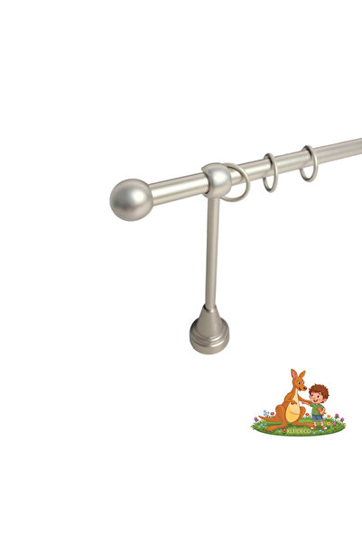 KLEIDECO Galerie simpla perdea COSTA RICA, Metal, Diametru 16 mm, Capete PARA...