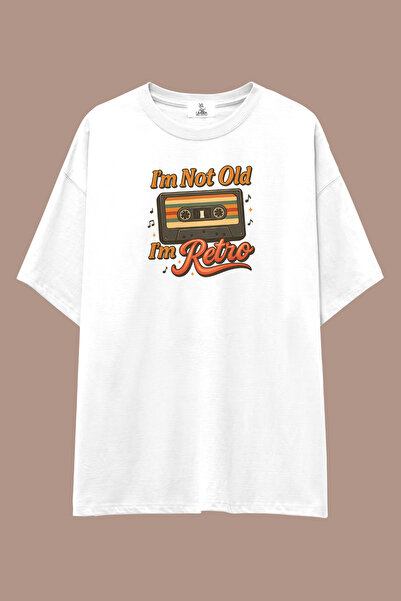 UmbraWear I Am Not Old Series Loose Fit T-Shirt |   Unisex 100% Cotton Black ...