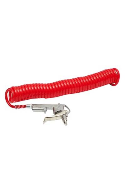 YUPY ®   Pistol cu aer comprimat cu furtun de 22 de picioare, roșu, pentru cu...