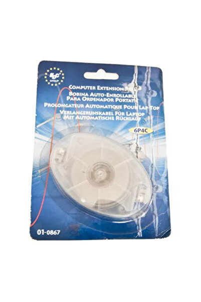 OEM Καλώδιο τηλεφώνου 6P4C RJ11 2,4m EDC