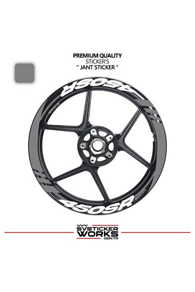 ARONA Cfmoto 450sr wide wheel rim decal sticker model 16-piece set - high qua...