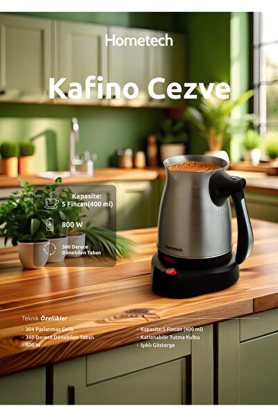 Hometech Elektrikli Katlanabilir Cezve