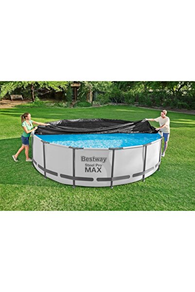 BESTWAY Prelată de vinil pentru piscină cu cadru 457 cm - 58038 MODEL NOU