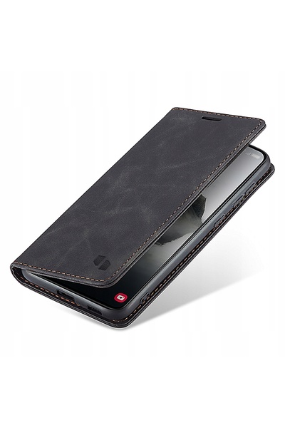 spacecase Husă tip portofel din piele cu clapetă pentru Galaxy S24 FE + Sticl...