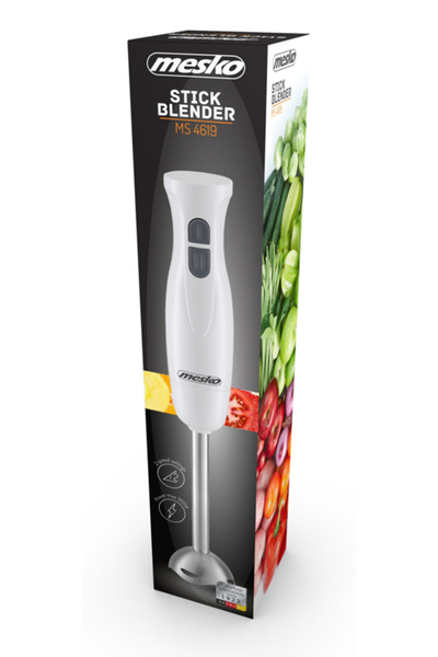 MESKO Blender de mână MS 4619 300W 2 viteze Oțel inoxidabil Compact