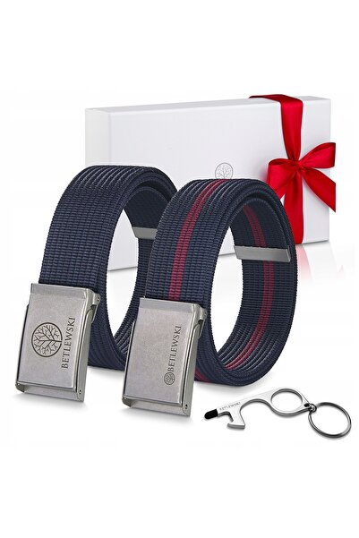 Betlewski Set de curele pentru pantaloni, cadou de sărbători