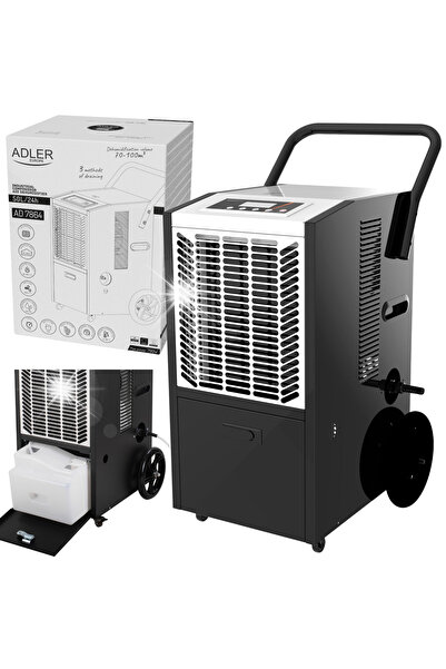 adler Dezumidificator industrial de construcții, absorbant de umiditate, 50L/...