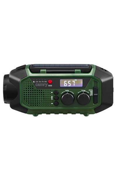 adler Radio de urgență | Panou solar | Manivelă | Bluetooth | Powerbank | FM/...