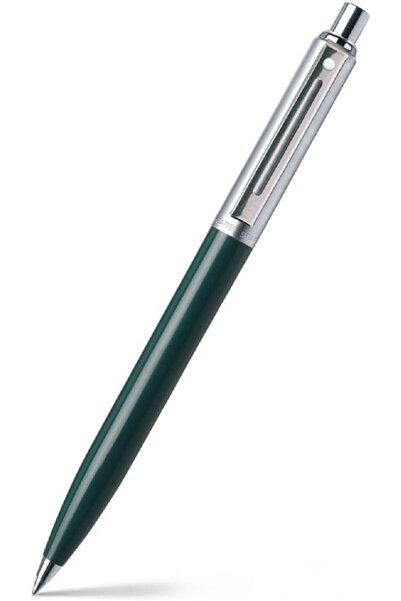 Sheaffer Sentinel 321 Ballpoint Pen Green With Chrome Trims