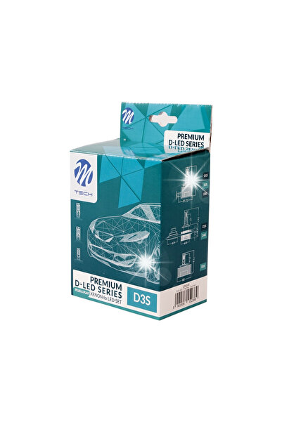 M-TECH D3S LED KIT RETROFIT PLUG & PLAY CANBUS LUMINI 8400lm XENON 6000K