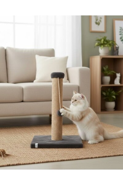 Reyo Pet Cat Scratching Post Anthracite 42 cm