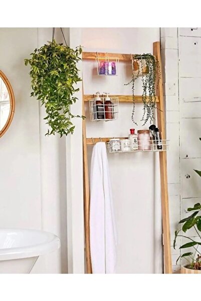 buççin online mağaza Klozet Üstü Raf -ahşap Organizer-banyo Düzenleyici Ahşap...