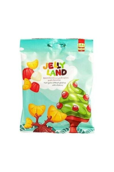 KAISER 1889 Ζελεδάκια Jelly Land με Βιταμίνες Χωρίς Ζελατίνη με γεύση Μάνγκο ...