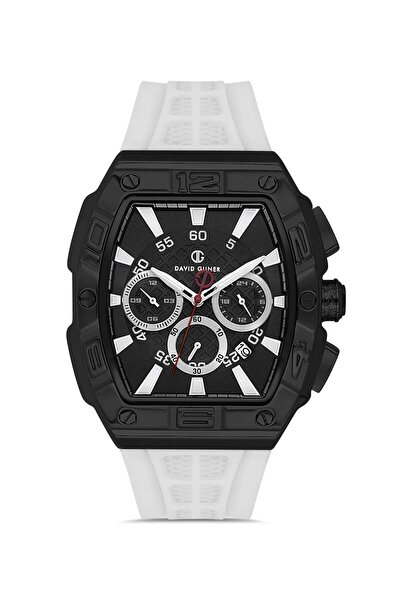 DAVID GUNER Erkek Kol Saati Siyah Kadran Siyah Kasa DG-8838GD-J2J