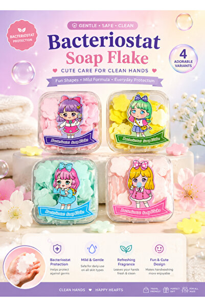 Habbaa Pack of 4 of Portable Soap Paper Sheets Each with 100 Dissolvable Hand...