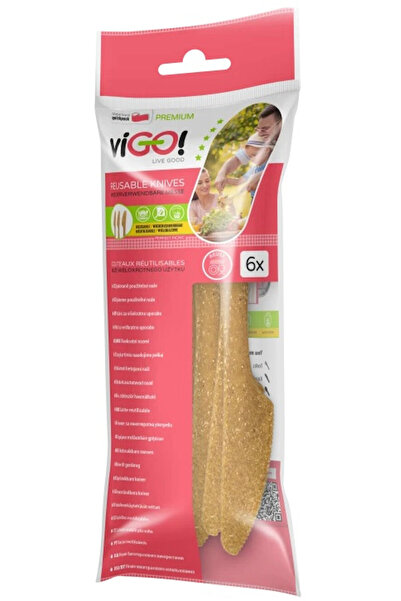 Vigo Cuțite reutilizabile Bio 7322506 (6 bucăți)