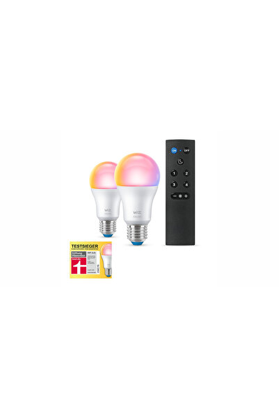 Wiz Bec LED inteligent 8,5 W E27 A60 (60 W) (2 bucăți) Pilot