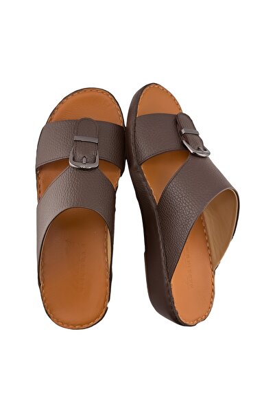 Cirino ( AM-2000 ) Handmade Arabic Men's Slippers | Outdoor Arabic Sandals Fo...
