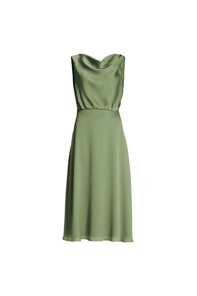Swing Rochie de cocktail pentru femei 5AK04900 Verde