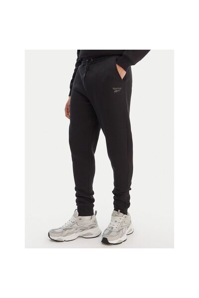 Reebok Pantaloni de trening pentru bărbați RK25549CCM Negru