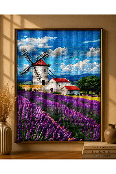 DNZt 5D Diamond Painting 50x40 cm Elmas Mozaik Boncuklu Taşlı Goblen Pano Tab...
