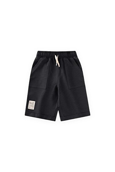Cigit Label Detailed Capri 2-8 Years Black